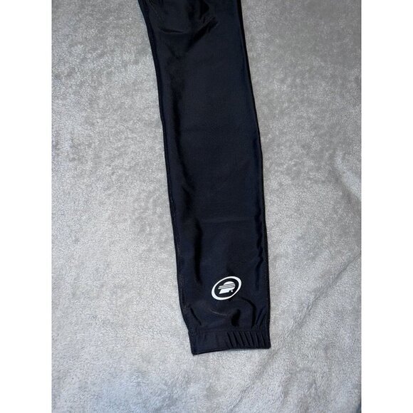 PERFORMANCE BIKE Black Cycling Padded Leggings Pants Sz L - Picture 3 of 9